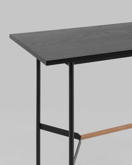 Стол барный Knobb 120*60 черный