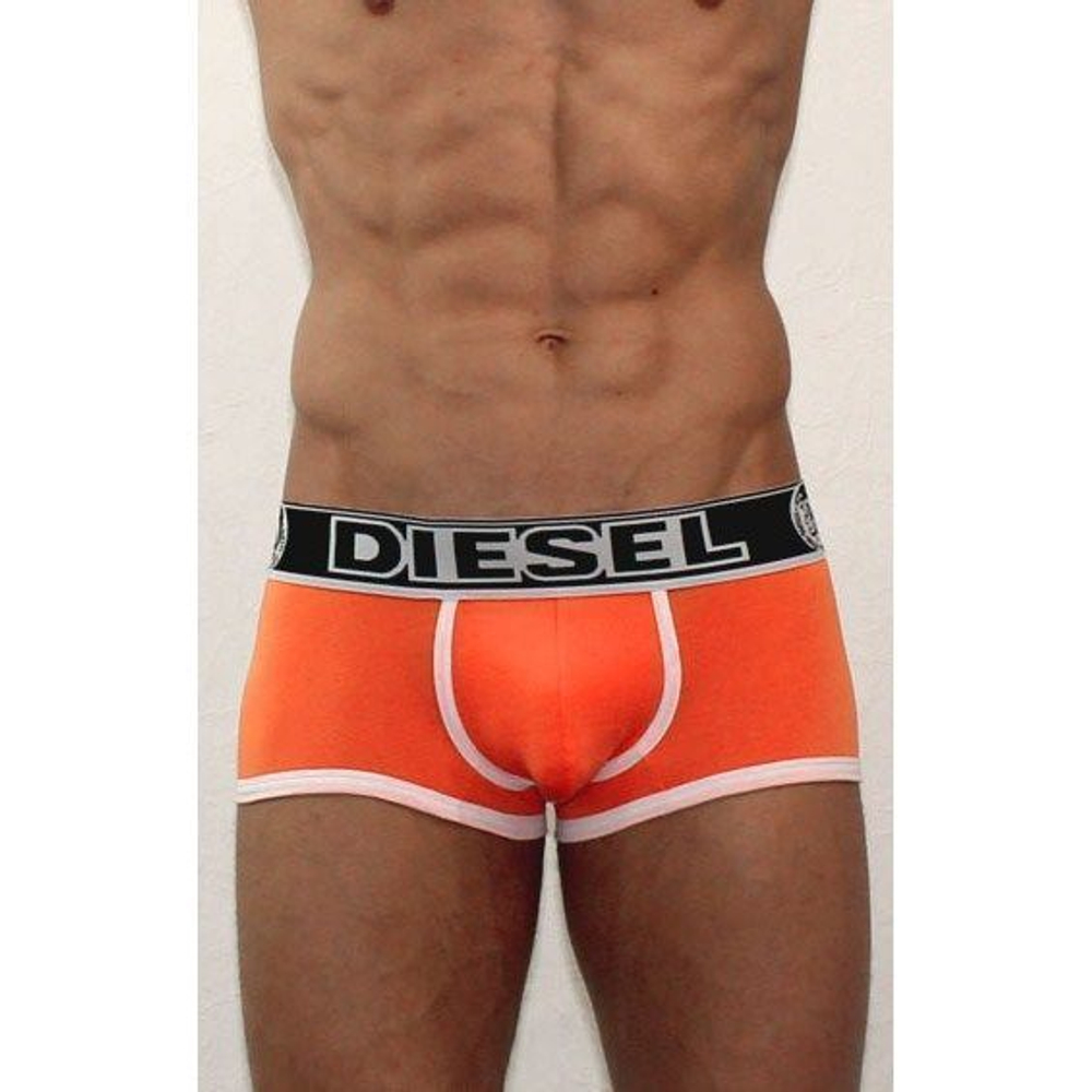 Мужские трусы боксеры оранжевые Diesel Only the Brave Orange Boxer DIS0189