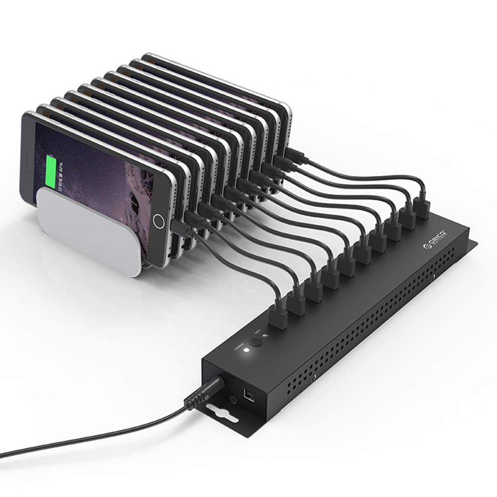 Концентратор USB 2.0 Orico IH10P