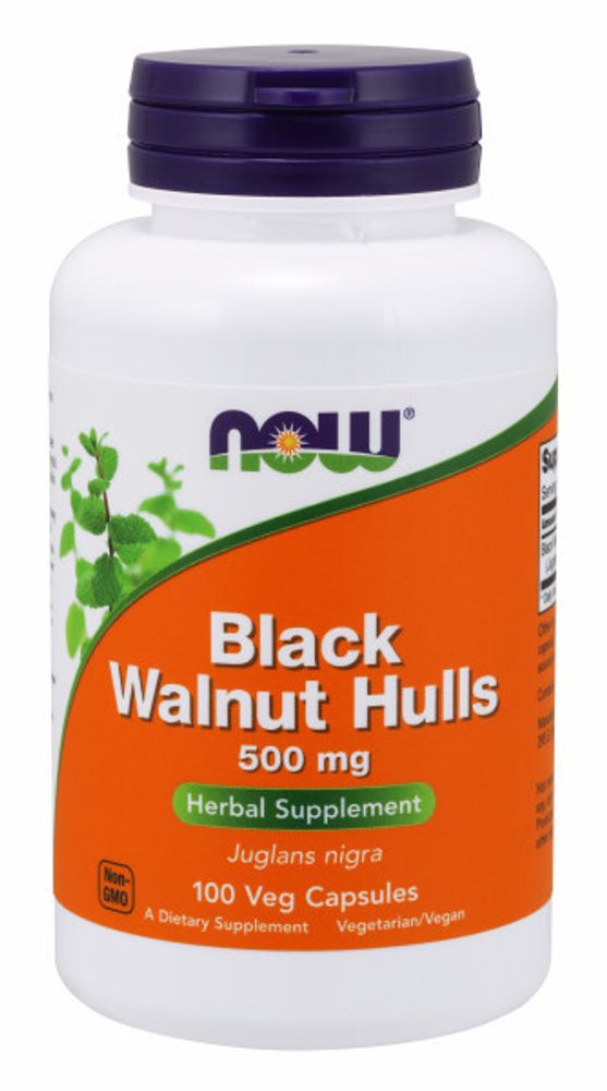 Black Walnut Hulls 500 mg 100 vcaps