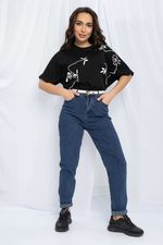 Блуза Ампир (черная) Б13168-20М LT Collection