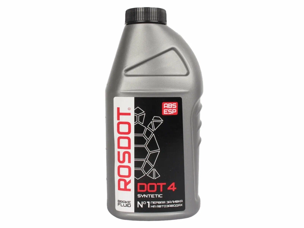 Тормозная жидкость DOT4 455 г ROSDOT