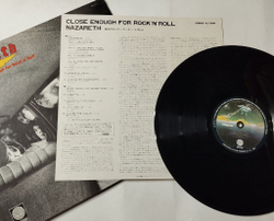 Винтажная виниловая пластинка LP Nazareth Close Enough For Rock N Roll (Japan 1976) (No Obi) Carry Out Feelings