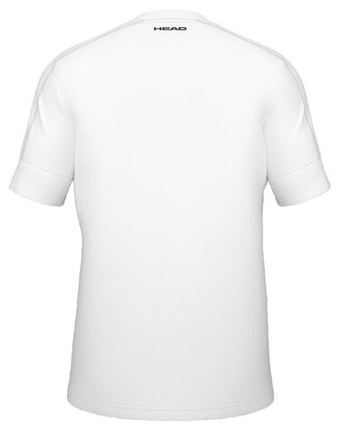 Мужская теннисная футболка Head Play Tech T-Shirt - белая