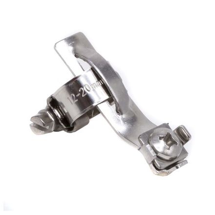 Хомут заземления для труб, оцинкованная сталь