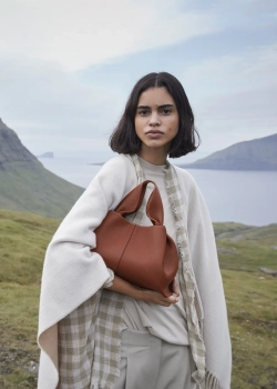 POLENE СУМКА NUMERO NEUF, КОНЬЯЧНЫЙ