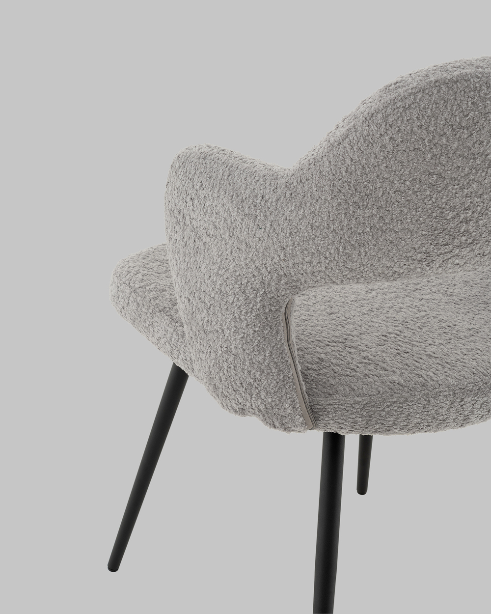 Стул Роккиана букле светло-серый