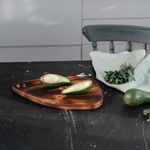 Деревянная разделочная доска из цельного куска дерева Сибирский Кедр .RD 2