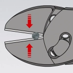 TwinForce® черненые 180 мм Knipex 73 71 180