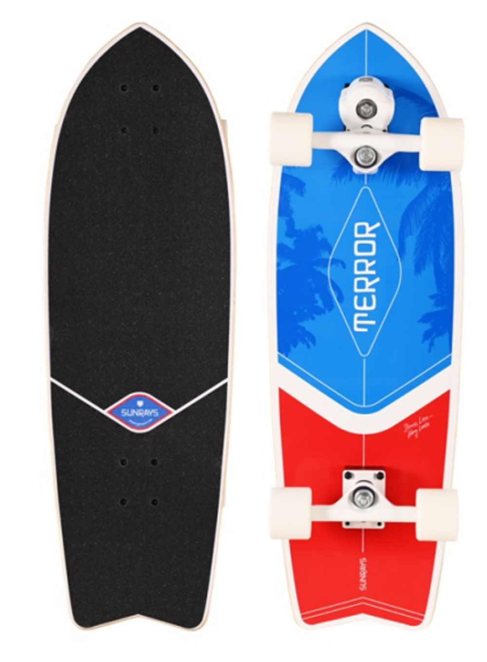 Лонгборд серф-скейт TERROR Sunrays