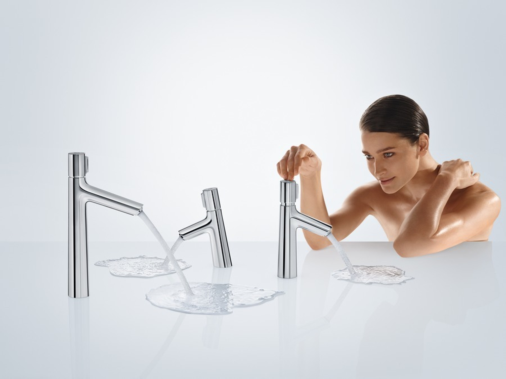 Смеситель для раковины высокий Hansgrohe Talis Select S 190 72044000