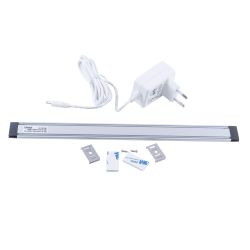 ULI-F48-3W-4500K SENSOR IP20 SILVER Светильник светодиодный для мебели. 300x25x9мм. 250Lm. ТМ Uniel