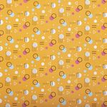 Бумага упаковочная мелованная НАБОР 3 шт., "Memphis", 70х100 см, 3 дизайна, ЗОЛОТАЯ СКАЗКА, 592067