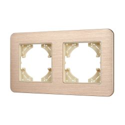 Рамка алюминиевая FRM-AKIRY-AL-2-GD (Arlight, -) 049726