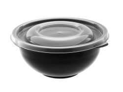 Контейнер ПК-58 с крышкой  (черн.) 40шт/480шт/кор