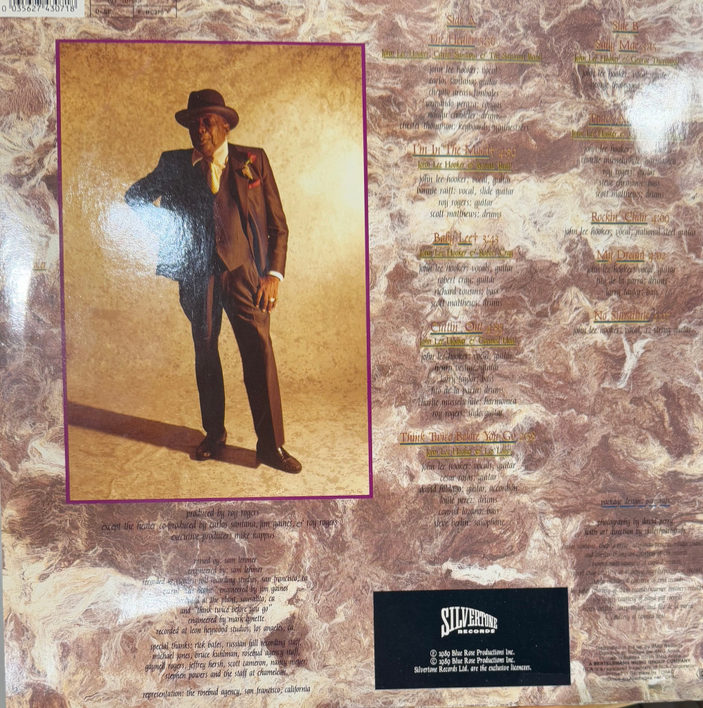 Виниловая пластинка John Lee Hooker - The Healer LP