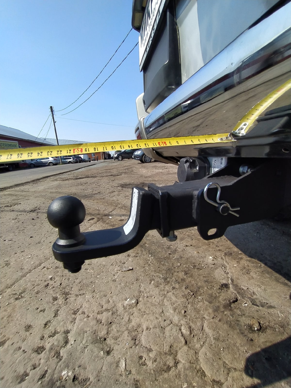 Фаркоп Avtos на MITSUBISHI PAJERO III, IV съемный квадрат (2002-2007)(паспорт и сертификат в комплекте)(без электрики)MI 30