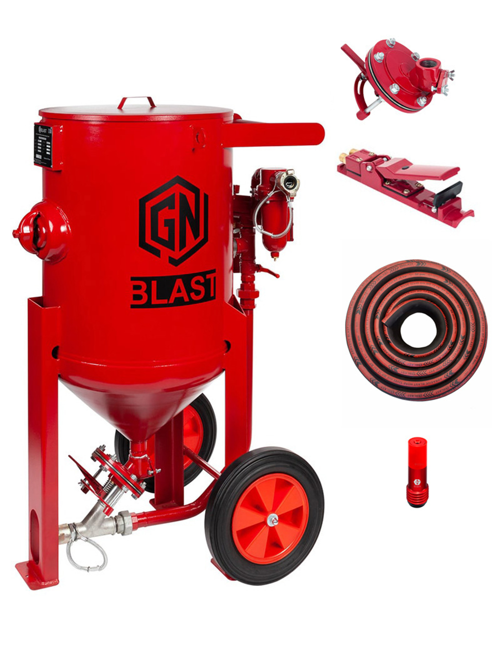 Пескоструйный аппарат GN 200 RC H