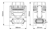 Wash AURA 760 IP — вращающаяся голова RGBW