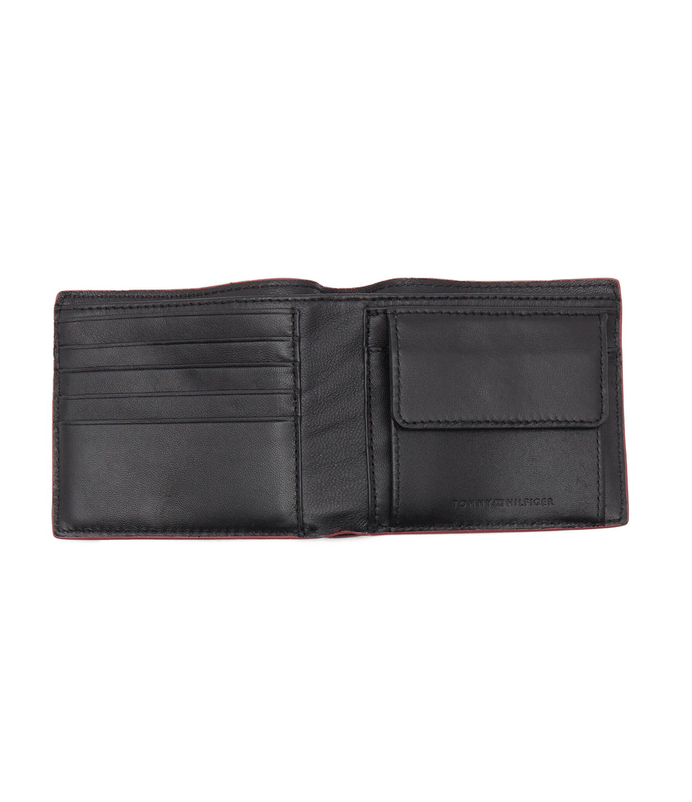 Кожаный кошелек Tommy Hilfiger - черный(AM0AM11604)