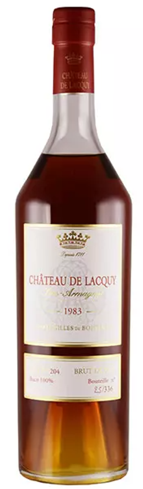 Chateau de Lacquy, Bas-Armagnac 1983 in gift box
