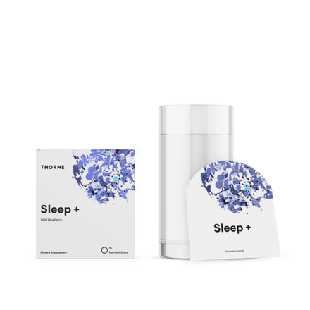 Thorne Research, Комплекс для улучшения сна, Sleep +, 15 питательных дисков