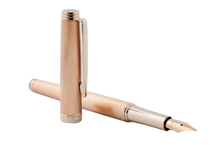 Ручка перьевая золотистая Pierre Cardin SHINE PC2305FP