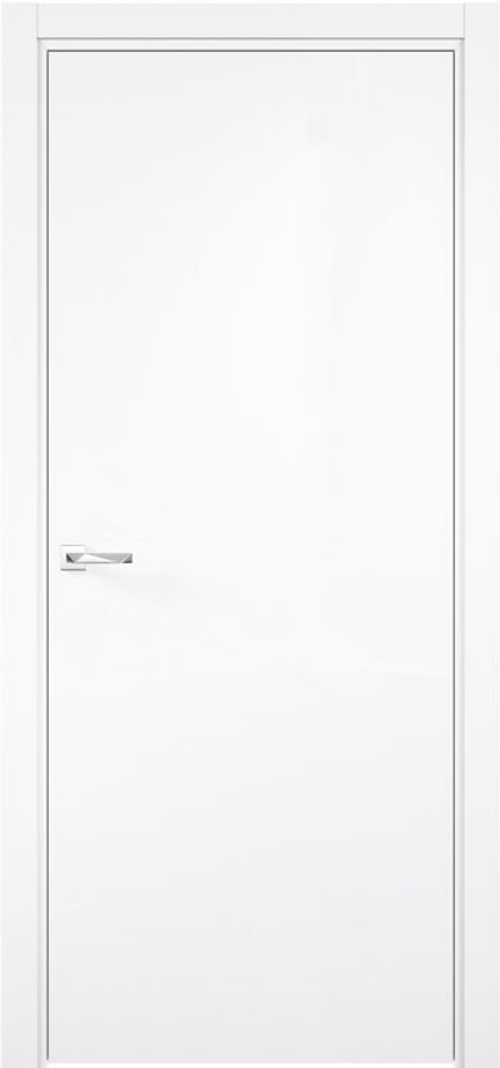 Межкомнатная дверь Роял 1 глухая / Цвет Софт айс / Двери Верда