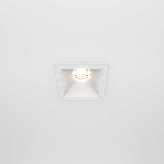 Встраиваемый светильник Maytoni Alfa LED DL043-01-10W3K-SQ-W