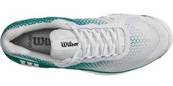 Теннисные кроссовки Wilson Rush Pro 4.0 Clay - white/bosphorus/green