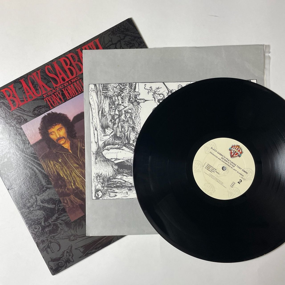 Винтажная виниловая пластинка LP Black Sabbath Featuring Tony Iommi Seventh Star (USA 1986)