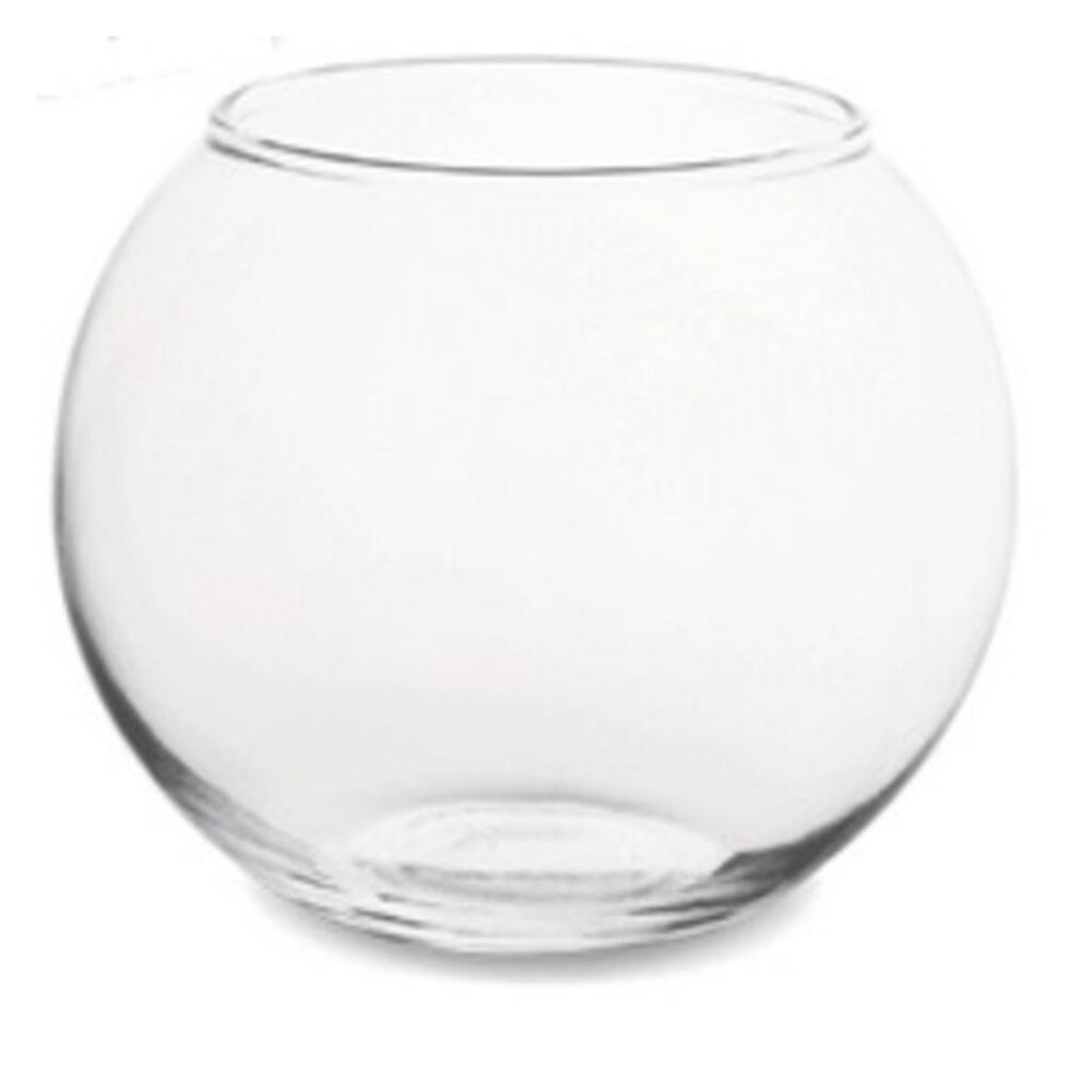 Ваза шар для цветов h10,3 см d 12/8 см 800 мл "Флора" Pasabahce