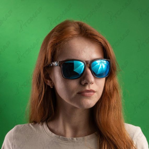 Очки поляризационные в жест.чехле (N-OP-TF2038-B) Nisus