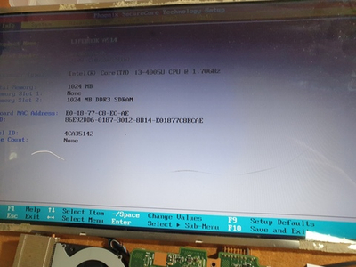 Материнская плата Fujitsu A514, CP683814-01