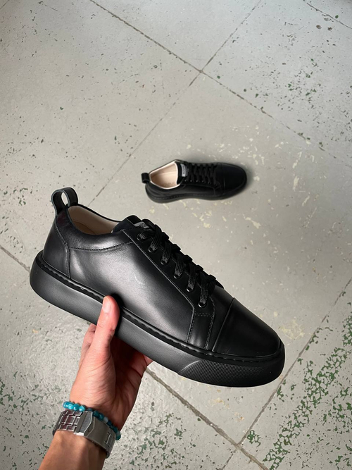 Кеды мужские, old school, арт. 110-5, черный