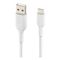 Кабель Belkin BoostCharge Braided USB-A - USB Type-C 2м (CAB002bt2MWH) White