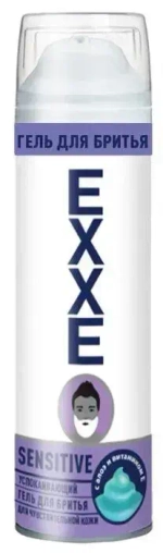 Гель для бритья EXXE Sensitive д/чувств. кожи 200 мл