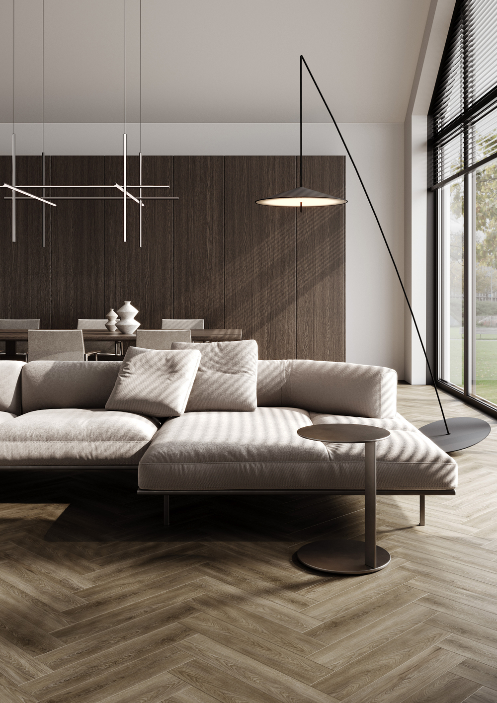 Кварцевый ламинат Fargo Bevel Parquet Дуб Тихуана 33-6191-7