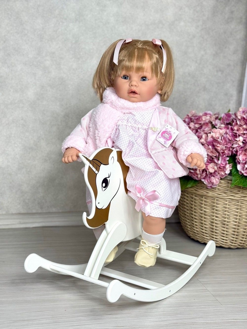 Кукла Berbesa мягконабивная 62см Dulzona (8036S)