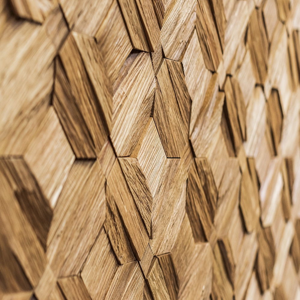 Деревянная мозаика для стен Wood Mosaic Восток