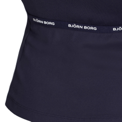 Женская теннисная майка Björn Borg ACE Rib Pocket Tank Top Women - Dark Blue
