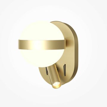 Настенный светильник (бра) 9W 3000К MOD441WL-L8BS3K латунь Dialogue Maytoni