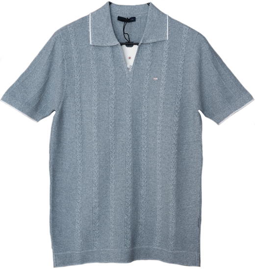 Футболка Поло из хлопка и льна MeleCL (Турция). Р-ры 46-52