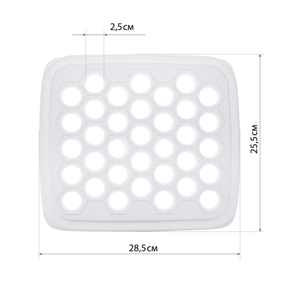 Форма для нарезки пельменей 28*25,5*2,9см М1205