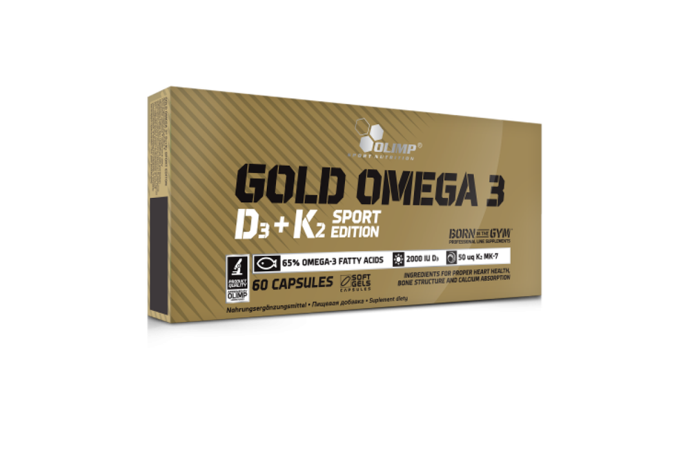 Gold Omega 3 D3+K2 60 caps
