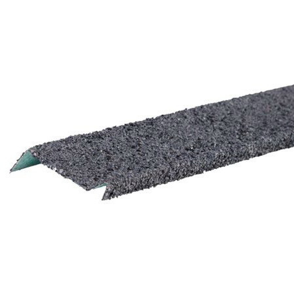 Планка примыкания Технониколь Shinglas с гранулятом графитовая 20х45х15х10 мм