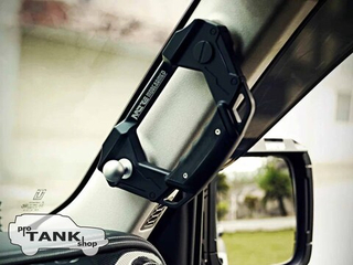 Алюминиевая ручка передней стойки MORE (черная) для TANK 300