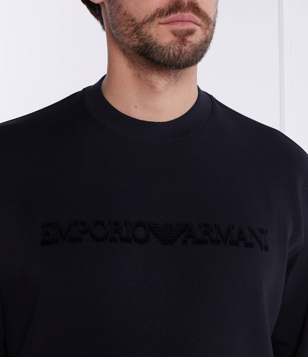 Худи Emporio Armani - черный(6R1MG7 1JHSZ)