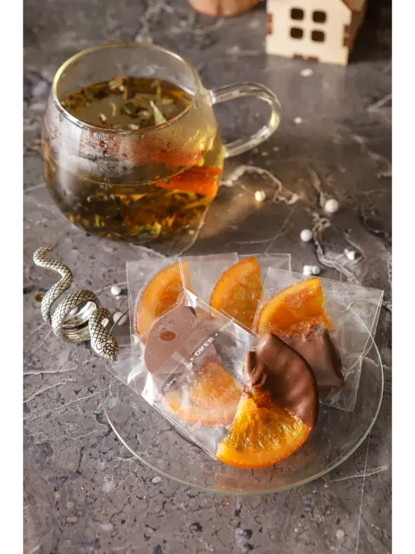 Апельсин в шоколаде 15 шт.