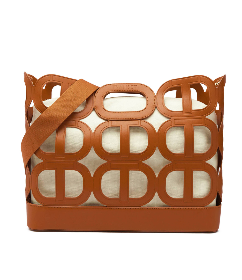 Сумка-шопер + поясная сумка Lila TWINSET - коричневый(241TD8050)